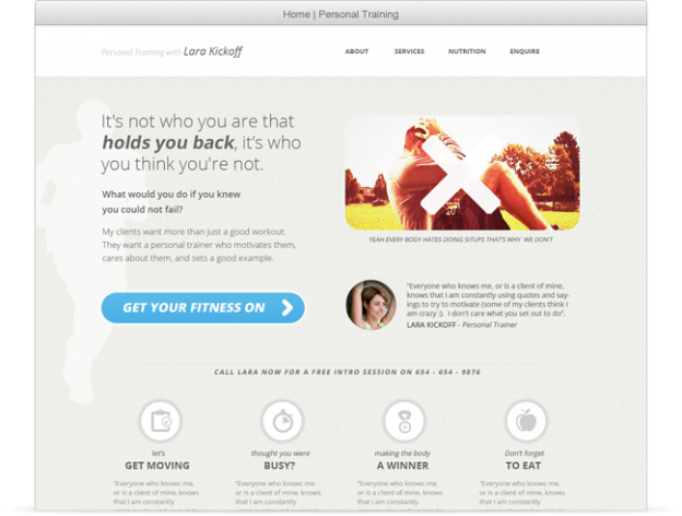 Personal Trainer Wordpress Dream Theme