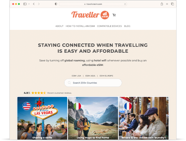 Traveller eSIM - Digital SIM for Travel
